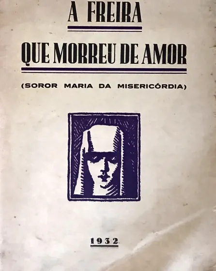 Capa de A Freira que morreu de amor