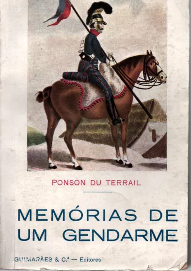 Capa de Memórias de um Gendarme, de Ponson du Terrail