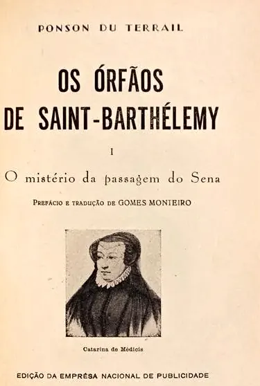 Rosto de Os Órfãos de Saint-Barthélemy, de Ponson du Terrail