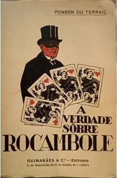 Capa de A Verdade sobre Rocambole, de Ponson du Terrail