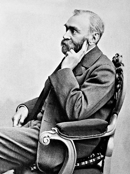 Retrato de Alfred Nobel